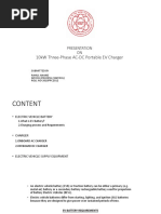 10kW Three-Phase AC-DC Portable EV Charger: Presentation ON