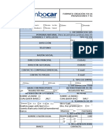 Formato Creacion de Proveedores