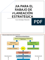 Guia Planeación Estratégica 2019 - Primera Parte