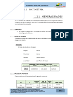 Estudio de Batimetria - Racco