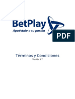 Reglas BetPlay PDF