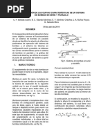 Determinación de Las Curvas Características de Un Sistema