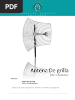 Grid Antenna (Last Proyect of The Course)