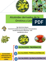 Clase de Alcaloides Derivados de La Orni