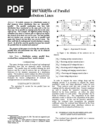 The Modeling and Analysis of Parallel Distribution Lines: W. H. Kersting, Life Fellow IEEE