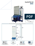 Deep Bed Filter Unit: Technical Teaching Equipment