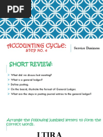 Accounting Cycle of A Service Business-Step 4-Trial Balance