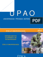 Universidad Privada Antenor Orrego: Ética Y Deontología