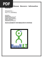 HRIS Project Report