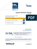 Tarea - Legislación Monetaria y Bancaria