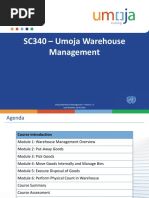 SC340 Umoja Warehouse Management ILT v3.4 PDF