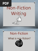 Nonfiction - Intro To Nonfiction Writing