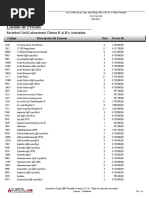 Lista de Precios PDF