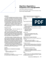 Algoritmo Diagnóstico y Terapéutico de La Hipoglucemia: Guías de Actuación Clínica de La Diabetes Mellitus