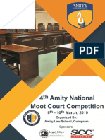 Brochure Amity Moot Court Competition