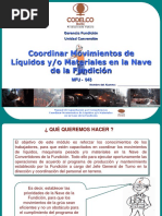 Competencia Coordinar Movimiento de Liquidos (Cap. 1, 2 y 3)