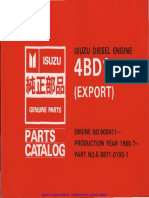 Isuzu 4bd1 Parts Manual PDF