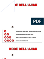 Kode Bell Saat Ujian Sekolah