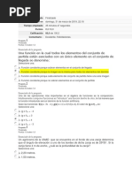 Quiz - Algebra y Trigonometria