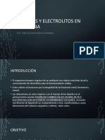 Liquidos y Electrolitos en Anestesia