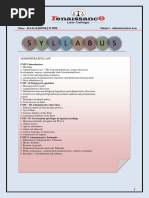 SY L Labus: Class - B.A.LL.B (HONS.) IV SEM. Subject - Administrative Law