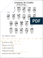 Diagramas para Acordes Tamanho 1