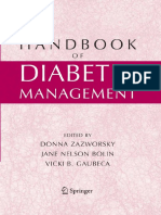 Handbook of Diabetes Management PDF