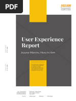 Mental Health UX Report