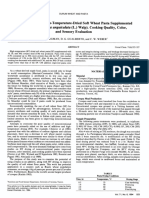 Development of A High-Temperature-Dried Soft Wheat Pasta Supplemented With Cowpea (Vigna Unguiculata (IL.) Walp) - Cooking Quality, Color, and Sensory Evaluation