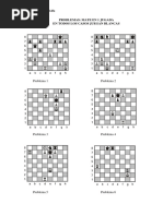 PROBLEMAS y Solucion Ajedrez