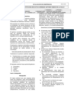 Evaluación Primer Periodo Lengua Castellana Grado 6°