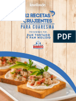 12 Recetas Crujientes para Cuaresma