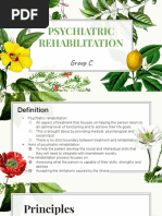 TBL: Psychiatric Rehabilitation