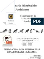 Aves Humedal El Salitre PDF