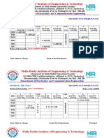 Department of Electronics and Communication Engineering