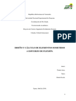 Elementos Sometidos A Esfuerzo de Flexión