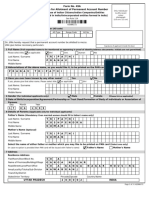 Form No. 49A Application For Allotment of Permanent Account Number