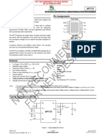 3A Ultra Low Dropout Linear Regulator With Enable: GND FB V EN PG V V 8 7 6 5 1 2 3 4 V