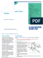 Installation and User Guide: Pellicon 3 Cassettes