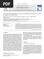 An Increase in Gas Sensitivity and Recovery of An MWCNT Ba 2010 Chemical Phy