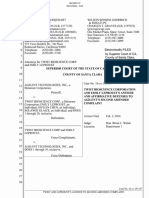 Twist and Leproust Answer To Agilent's 2nd Amended Complaint