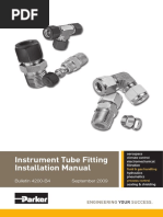 Instrument Tube Fitting Instalation Manual PDF