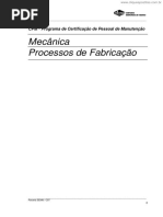 Processos de Fabricação Mecânica