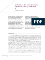 Ceramic Materials in Fire Assay Practices