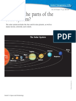 What Are The Parts of The Solar System?