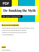 De-Bunking The Myth