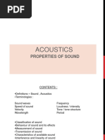 Theory of Acoustics