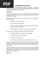 Trabajo de Contabilidad Gerencial - El Presupuesto de Efectivo