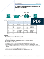 Solucion 9 2 1 3 Lab Designing and Implementing A Subnetted IPv4 Addressing Scheme