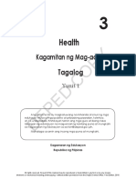 HEALTH 3 LM Tagalog - Yunit 1 PDF